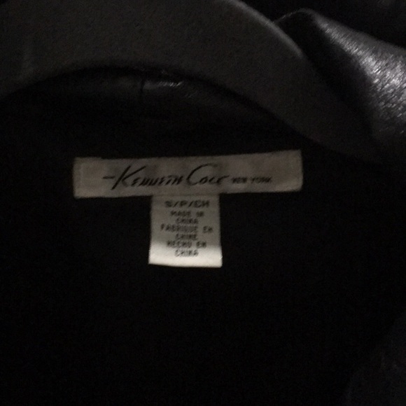 Leather moto jacket - Picture 3 of 6